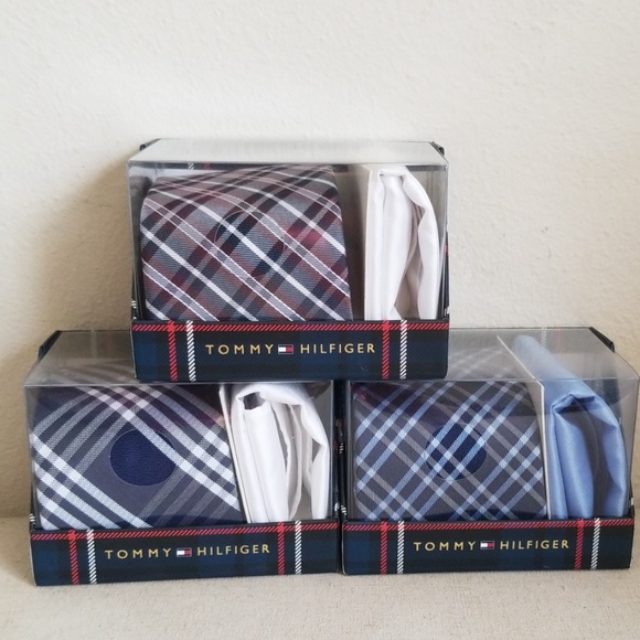 Tommy Hilfiger Other - $95 3 pair Tommy Hilfiger Tie/Pocket Square